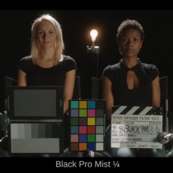 Tiffen 4 x 5.65" Black Pro-Mist 1/4 Filter
