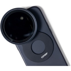 Tiffen Adaptador de filtro 58mm iPhone 14/15 Pro Max con polarizador
