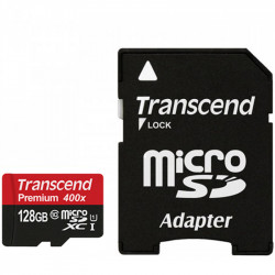Transcend MicroSDXC 128GB Premium Class 10 60MB/s  400x