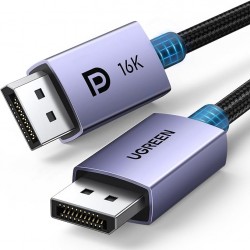 Ugreen Cable DisplayPort a DisplayPort 2.1 DP 80Gbps