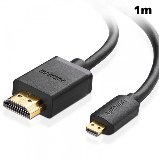 UGREEN Cable Micro HDMI a HDMI 3D 4K Alta Velocidad con Ethernet
