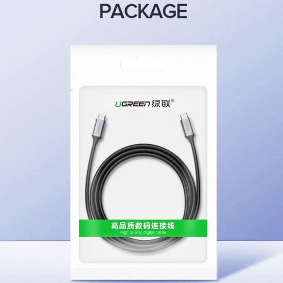 Ugreen 50751 Cable USB-C a USB-C 3.1 de 1.50metros 5Gbps
