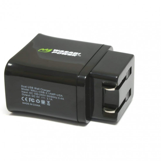 Wasabi Dual Power con salida USB 3.1A USA