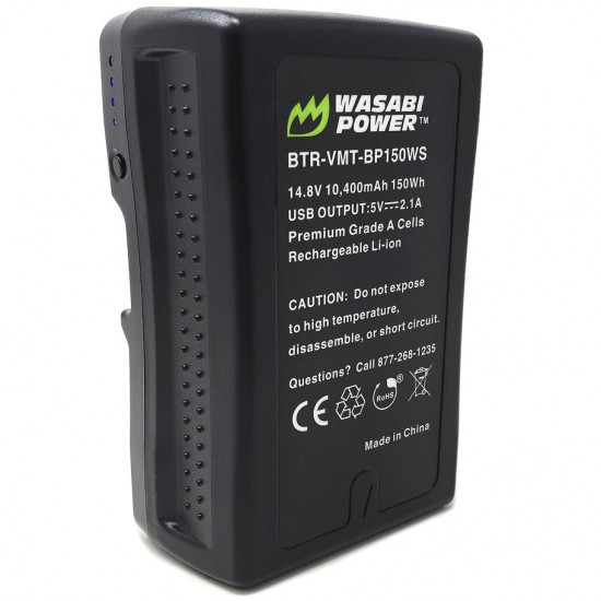 Wasabi Bateria Power V-mount 150W/h