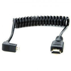 Atomos ATOMCAB007 Cable micro HDMI a HDMI 30cm - 45cm coiled