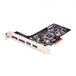 CalDigit FASTA-6GU3PRO Tarjeta PCIe 2 eSATA 6G + 2 USB 3.0 