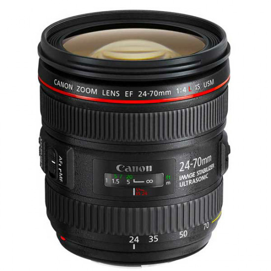 Canon Lente Zoom EF 24-70mm f/4L IS USM  