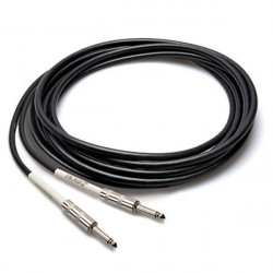 Hosa GTR-220 Cable Audio para Guitarra plug 1/4" 6mts 24AWG