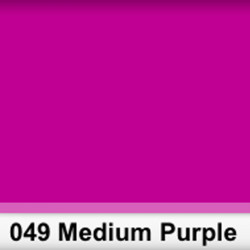Rosco 049SR Pliego Medium Purple 50cm x 60 cm