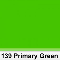 Lee Filters 139S Pliego Verde Primario Green 50cm x 60 cm