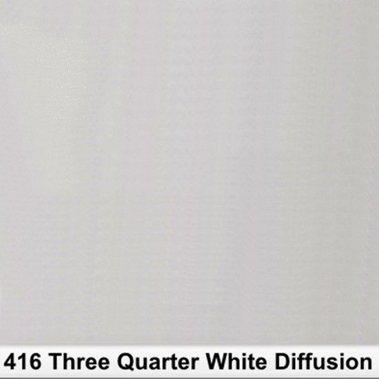 Rosco 416RR  Rollo 3/4 White Diffusion 1,22 x 7,62mts