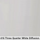 Rosco 416SR Pliego 3/4 White Diffusion 50cm x 60 cm