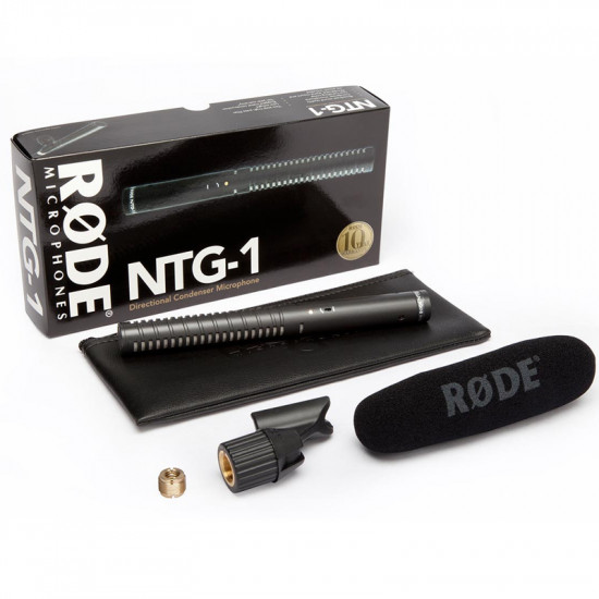 Rode NTG1 Shotgun Corto Microfono  Super Cardioide 