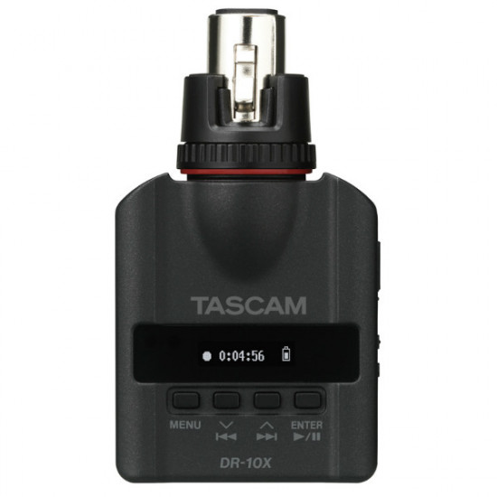 Tascam DR-10X Plug On Micro Grabador PCM con conector XLR