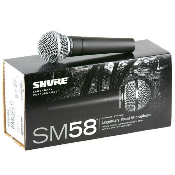 Shure Micrófono de mano Dinámico Cardioide SM58-LC - SM58-LC